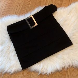 ❌SOLD❌Black Bandage Skirt